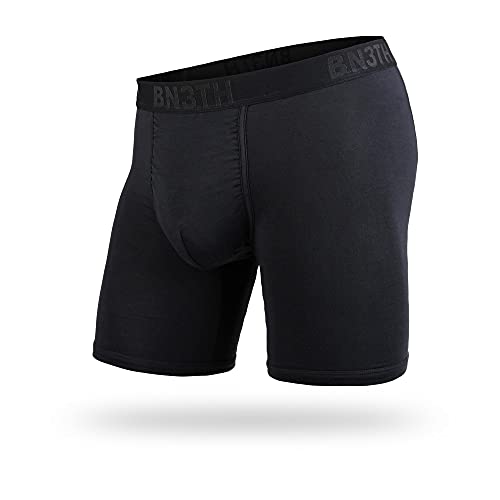 BN3TH Breathe Classics Boxer Brief: Black/Schwarz Boxershorts (M) von BN3TH