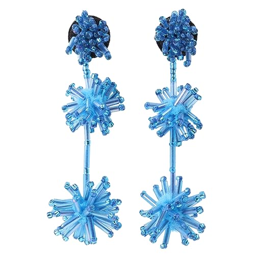 1 Paar Lange Ohrringe Frauen für Perlen niedliche Ohrringe Reis Perlenohrzubehör handgefertigtes Ohrring Hängende Ohr Ohrhänger Dekorative Anhänger Blau 1 Paar Lange Ohrringe Frauen für Perlen niedliche Ohrringe Reis Perlenohrzubehör handgefertigtes Ohrring Hängende Ohr Ohrhänger Dekorative Anhänger Blau von BNCXMO