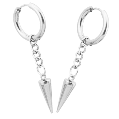 1 Paar Stachelohrringe für Frauen angehängte Ohrringe Stylish Niets Design für Freizeit- und Vintage -Stile für Mutter Freundin anwesend von BNCXMO