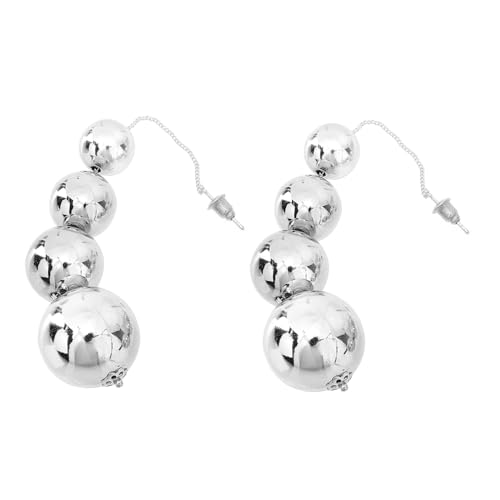 1 Paar Vintage Perlen -Ohrringe für Frauen langer Quasten -Tropfen -Ohr -Schmuck elegantes Design für und attraktives Aussehen von BNCXMO