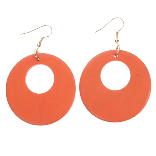 1 Paar schicke hölzerne geometrische Ohrringe für Frauen stilvolle Party -Ohrhänger Leichter Dangle Schmuck für tägliche Verschleiß und besondere Anlässe einzigartige Gegenwart Idee 1 Paar schicke hölzerne geometrische Ohrringe für Frauen stilvolle Party -Ohrhänger Leichter Dangle Schmuck für tägliche Verschleiß und besondere Anlässe einzigartige Gegenwart Idee von BNCXMO