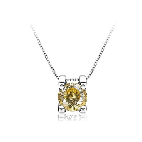 BNCXMO Accessoires - 1ct Round Cut D Farbe Moissanit Anhängerkette für Frauen BNCXMO Accessoires - 1ct Round Cut D Farbe Moissanit Anhängerkette für Frauen von BNCXMO