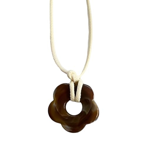 BNCXMO Accessorie Flower Choker für Frauen und Mädchen, Blumenhänger Halskette ausgehöhltes Blumenhärker schöner Nackenschmuck, Blumenhalshalskette für Frau BNCXMO Accessorie Flower Choker für Frauen und Mädchen, Blumenhänger Halskette ausgehöhltes Blumenhärker schöner Nackenschmuck, Blumenhalshalskette für Frau von BNCXMO
