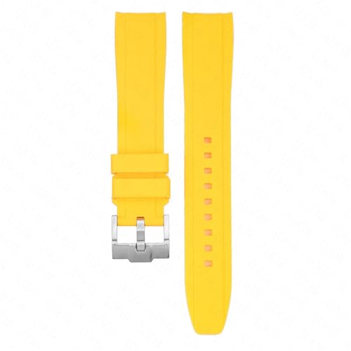 BNCXMO Gebogenes Ende Gummi -Gurt 18/19/20/22/22 mm Universal Silicon Watch Band Weicher Sport wasserdichte Armbandgürtel für Männer Frauen BNCXMO Gebogenes Ende Gummi -Gurt 18/19/20/22/22 mm Universal Silicon Watch Band Weicher Sport wasserdichte Armbandgürtel für Männer Frauen von BNCXMO