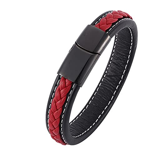 BNCXMO Geschenk für Männer Vintage Armband Männer X Form Party Armbänder Armbandkette Edelstahl mit Magnetverschluss von BNCXMO