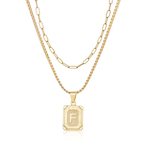 BNCXMO Geschichtete anfängliche Halskette für Männer Frauen AZ Brief Anhänger Halskette Modepapier Clip Clip Chain für Teen Girls beste Freundin BNCXMO Geschichtete anfängliche Halskette für Männer Frauen AZ Brief Anhänger Halskette Modepapier Clip Clip Chain für Teen Girls beste Freundin von BNCXMO