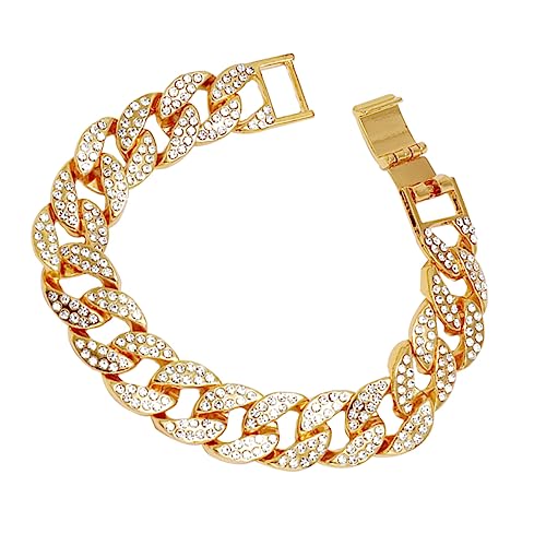 BNCXMO Mädchen Schmuckzubehör 1PC Halskette Trim Bling Diamond Tennis Kette Hüfte attraktive Kette Miss Link Chain Mode Halskette von BNCXMO