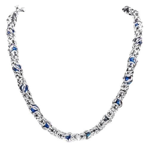 BNCXMO Neu 2026 Ankunft Unisex Trendy Byzantine Link -Kette für Männer zisch von BNCXMO