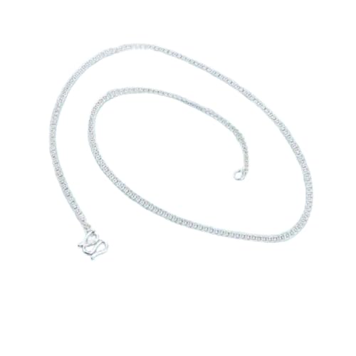 BNCXMO Pure S999 Silberkette Männer Frauen Geschenkweizen Halskette 16-27,5 Zoll-2.5mm, 21,6 Zoll, 7g BNCXMO Pure S999 Silberkette Männer Frauen Geschenkweizen Halskette 16-27,5 Zoll-2.5mm, 21,6 Zoll, 7g von BNCXMO