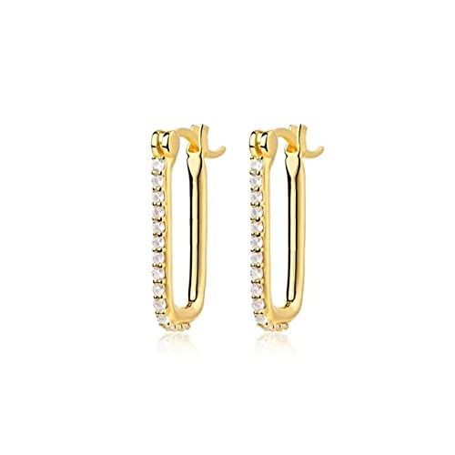 Bar geformte schwarze weiße Bolzenohrringe für Frauen durchdringende Ohrringohren Juwely Pendientes von BNCXMO