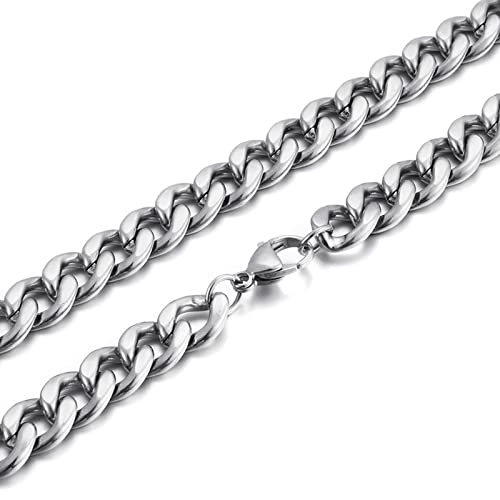 Herrenarmbänder, einfache kubanische Kette Edelstahlarmband für Männer Herrenarmbänder, einfache kubanische Kette Edelstahlarmband für Männer von BNCXMO