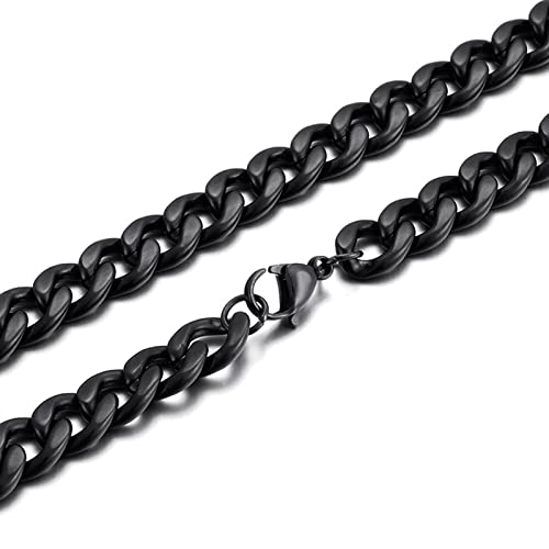 Herrenarmbänder, einfache kubanische Kette Edelstahlarmband für Männer von BNCXMO