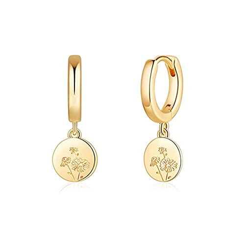 Hoop Ohrringe für Frauen Geburtstag Blume Piercing Ohrring Ohrhörer Schmuck Pendientes Hoop Ohrringe für Frauen Geburtstag Blume Piercing Ohrring Ohrhörer Schmuck Pendientes von BNCXMO