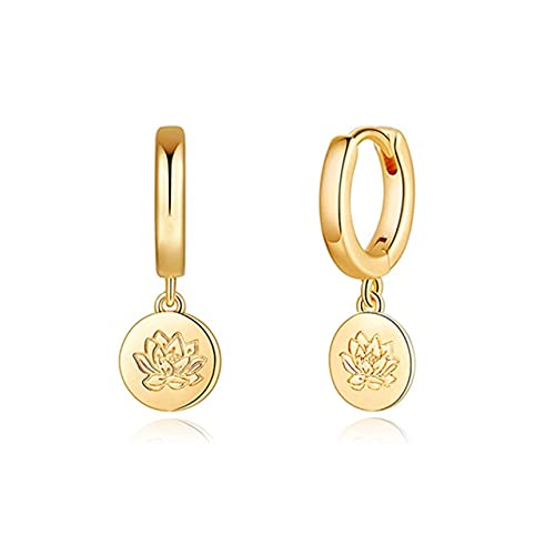 Hoop Ohrringe für Frauen Geburtstag Blume Piercing Ohrring Ohrhörer Schmuck Pendientes von BNCXMO