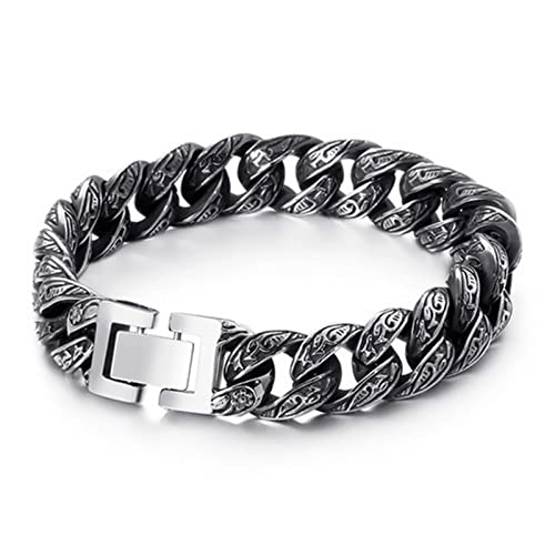 Männer -Edelstahlarmband, Totemmuster, Paar Armband, Unisex -Kette, personalisierte IC, Geschenk für ihn Männer -Edelstahlarmband, Totemmuster, Paar Armband, Unisex -Kette, personalisierte IC, Geschenk für ihn von BNCXMO