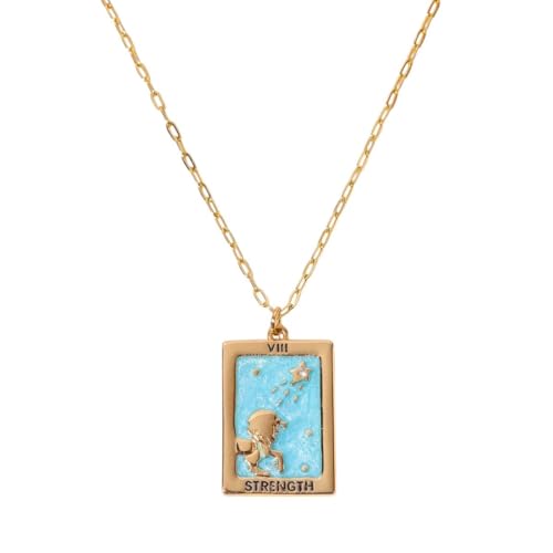 Neu 2026 Ankunft Unisex 18k Edelstahl Tarot Halskette für Frauen ihre Vintage Justice Kaiser Square Halskette Mode Schmuck Erkenntnisse Trendy Accessoires kreatives Geschenk für Frauen und Männer Neu 2026 Ankunft Unisex 18k Edelstahl Tarot Halskette für Frauen ihre Vintage Justice Kaiser Square Halskette Mode Schmuck Erkenntnisse Trendy Accessoires kreatives Geschenk für Frauen und Männer von BNCXMO