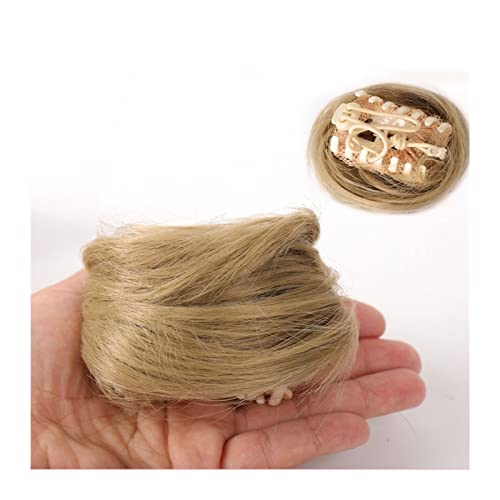 Haarteile für Dutt für Damen, Haarklammer, Knoten, Knoten, Kunsthaar, gelockt, Haarknoten, Pferdeschwanz, Haarteil, Tousled Updo Extensions von BNNP