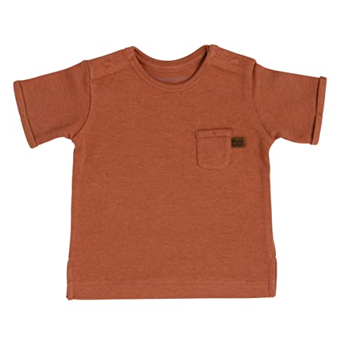 BO BABY'S ONLY - Melange T-Shirt - Kurzarmshirt - Babykleidung - Größe 50 - Für Mädchen und Jungen - 100% Biologische Baumwolle - Honey von BO BABY'S ONLY