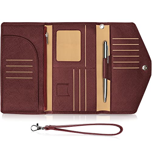 BOACAY Reisebrieftasche & Reisepasshülle - Schmaler Dokumentenorganizer für Frauen & Männer - wasserdichte Hülle für Karten, Bordkarten, Schlüssel mit Handgelenkschlaufe BOACAY Reisebrieftasche & Reisepasshülle - Schmaler Dokumentenorganizer für Frauen & Männer - wasserdichte Hülle für Karten, Bordkarten, Schlüssel mit Handgelenkschlaufe von BOACAY