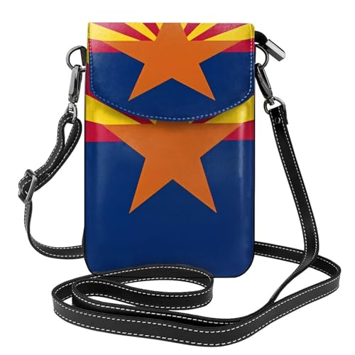Arizona-Flagge, mehrere Taschen, leichte Schultertasche mit Magnetverschluss, geeignet für Reisen und den täglichen Gebrauch von BOAIHH