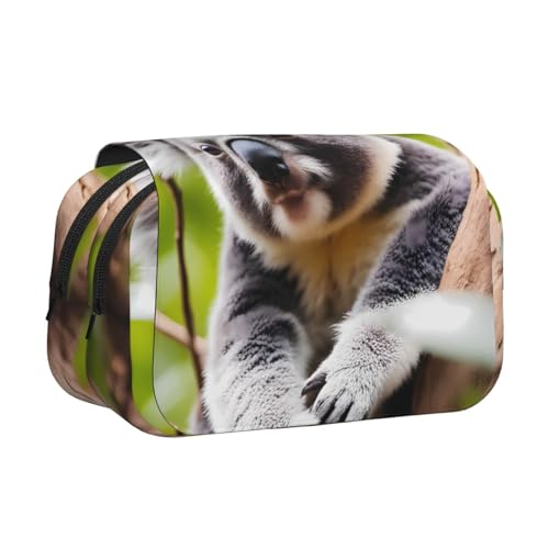 BOAIHH Happy Cute Koala Double Clamshell Pen Case Full-Width Printing Suitable for Skizzing, Traveling and School BOAIHH Happy Cute Koala Double Clamshell Pen Case Full-Width Printing Suitable for Skizzing, Traveling and School von BOAIHH
