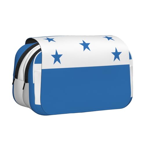 BOAIHH Stifteetui mit Aufschrift "Flag of Honduras", doppeltes Klappetui, volle Breite, geeignet für Skizzieren, Reisen und Schule BOAIHH Stifteetui mit Aufschrift "Flag of Honduras", doppeltes Klappetui, volle Breite, geeignet für Skizzieren, Reisen und Schule von BOAIHH