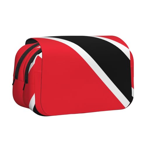 BOAIHH Stifteetui mit Aufschrift "Flagge von Trinidad und Tobago", doppeltes Klappetui, volle Breite, geeignet für Skizzieren, Reisen und Schule BOAIHH Stifteetui mit Aufschrift "Flagge von Trinidad und Tobago", doppeltes Klappetui, volle Breite, geeignet für Skizzieren, Reisen und Schule von BOAIHH