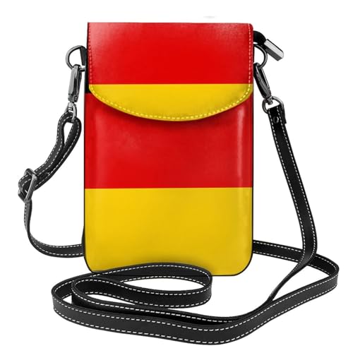 Deutsche Flagge Multi Pocket Leichte Umhängetasche mit Magnetverschluss Geeignet für Reisen und den täglichen Gebrauch von BOAIHH