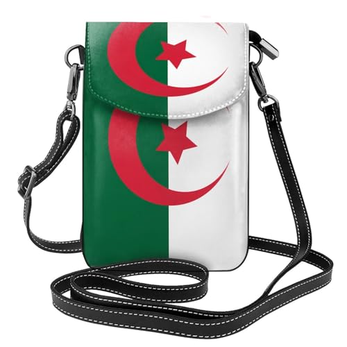 Flag of Algeria Multi Pocket Lightweight Shoulder Bag with Magnetic Closure Suitable for Travel and Daily Use Flag of Algeria Multi Pocket Lightweight Shoulder Bag with Magnetic Closure Suitable for Travel and Daily Use von BOAIHH