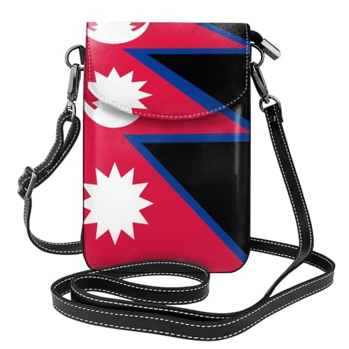 Flag of Nepal Multi Pocket Lightweight Shoulder Bag with Magnetic Closure Suitable for Travel and Daily Use Flag of Nepal Multi Pocket Lightweight Shoulder Bag with Magnetic Closure Suitable for Travel and Daily Use von BOAIHH