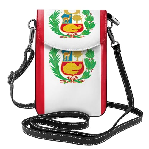 Flag of Peru Multi Pocket Lightweight Shoulder Bag with Magnetic Closure Suitable for Travel and Daily Use Flag of Peru Multi Pocket Lightweight Shoulder Bag with Magnetic Closure Suitable for Travel and Daily Use von BOAIHH