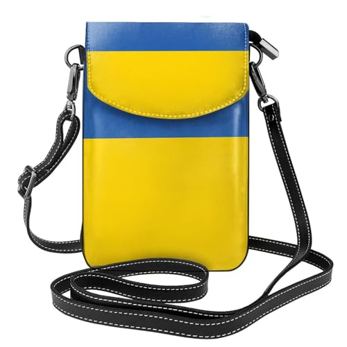 Flag of Ukraine Multi Pocket Lightweight Shoulder Bag with Magnetic Closure Suitable for Travel and Daily Use von BOAIHH