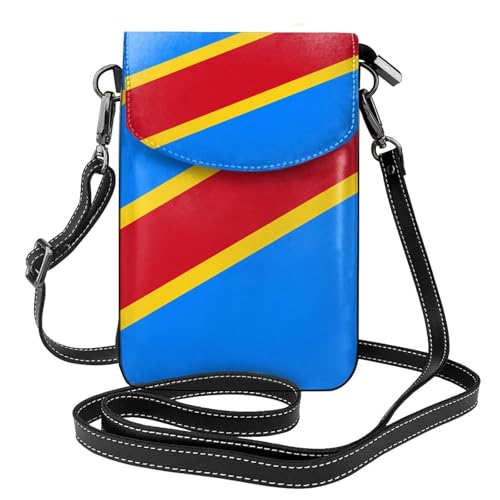 Flag of the Congo Multi Pocket Lightweight Shoulder Bag with Magnetic Closure Suitable for Travel and Daily Use Flag of the Congo Multi Pocket Lightweight Shoulder Bag with Magnetic Closure Suitable for Travel and Daily Use von BOAIHH
