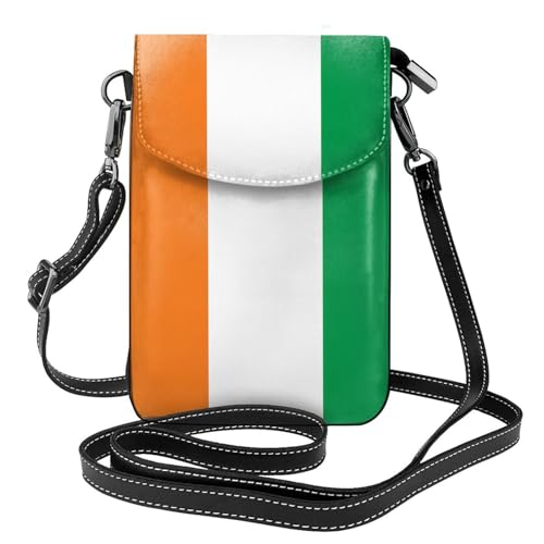 Flagge der Elfenbeinküste Multi Pocket Leichte Umhängetasche mit Magnetverschluss Geeignet für Reisen und den täglichen Gebrauch von BOAIHH