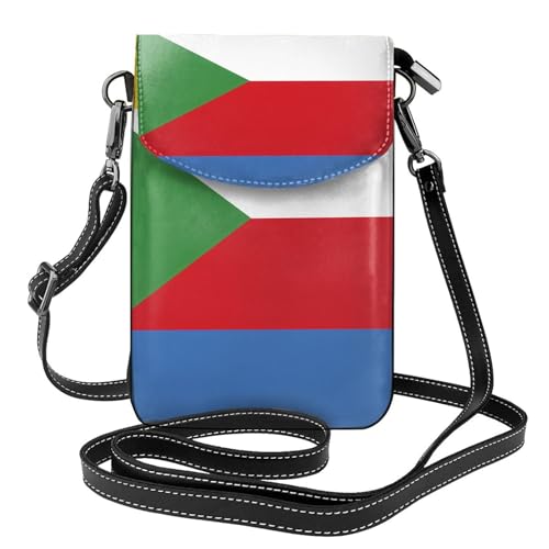 Flagge der Komoren Multi Pocket Leichte Umhängetasche mit Magnetverschluss Geeignet für Reisen und den täglichen Gebrauch von BOAIHH