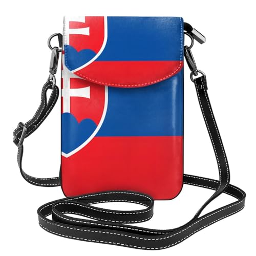 Flagge der Slowakei Multi Pocket Leichte Umhängetasche mit Magnetverschluss Geeignet für Reisen und den täglichen Gebrauch von BOAIHH