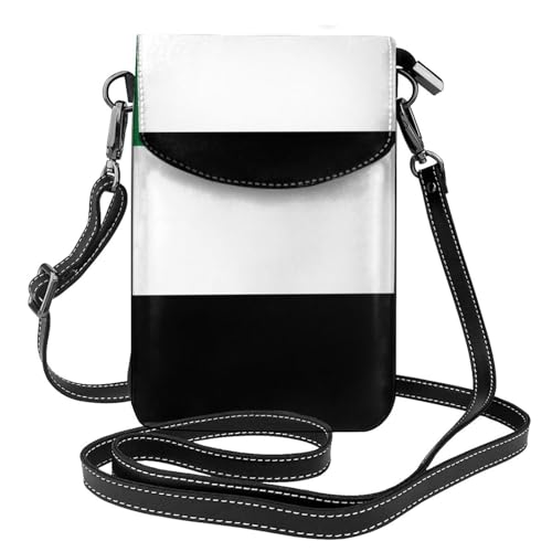 Flagge der Vereinigten Arabischen Emirate Multi Pocket Leichte Umhängetasche mit Magnetverschluss Geeignet für Reisen und den täglichen Gebrauch von BOAIHH