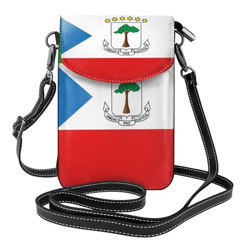 Flagge von Äquatorialguinea Multi Pocket Leichte Umhängetasche mit Magnetverschluss Geeignet für Reisen und den täglichen Gebrauch von BOAIHH