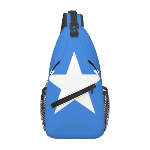 Lässige Umhängetasche mit Somali-Flagge, langlebig, großes Fassungsvermögen, leicht und atmungsaktiv, geeignet für verschiedene Veranstaltungsorte im Freien von BOAIHH