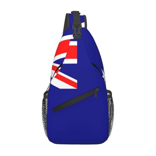 Lässige Umhängetasche mit australischer Flagge, langlebig, großes Fassungsvermögen, leicht und atmungsaktiv, geeignet für verschiedene Veranstaltungsorte im Freien von BOAIHH