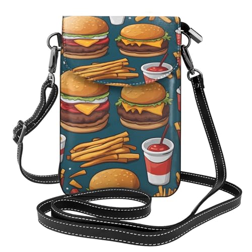 Leichte Schultertasche mit mehreren Taschen, mit Magnetverschluss, geeignet für Reisen und den täglichen Gebrauch von BOAIHH