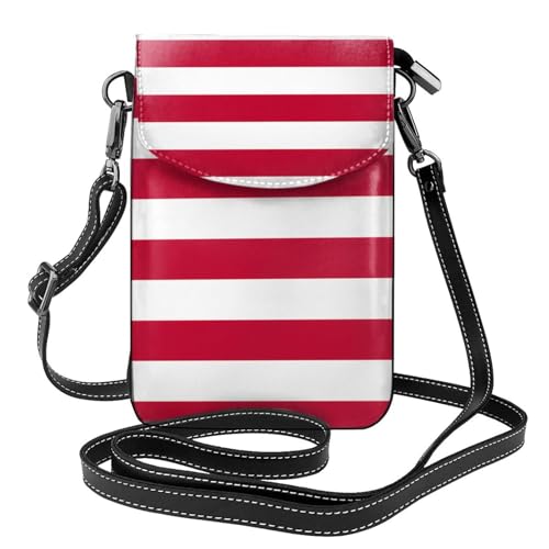 Leichte Umhängetasche mit Liberian-Flagge, mehrere Taschen, mit Magnetverschluss, geeignet für Reisen und den täglichen Gebrauch von BOAIHH