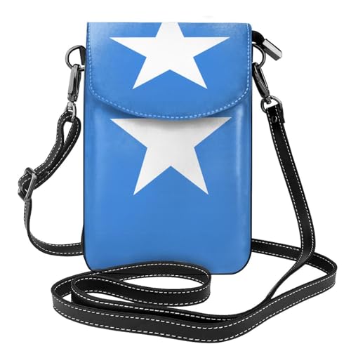 Leichte Umhängetasche mit Somali-Flagge, mehrere Taschen, mit Magnetverschluss, geeignet für Reisen und den täglichen Gebrauch von BOAIHH
