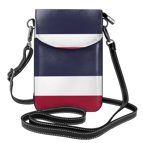 Leichte Umhängetasche mit Thailand-Flagge, mehrere Taschen, mit Magnetverschluss, geeignet für Reisen und den täglichen Gebrauch von BOAIHH