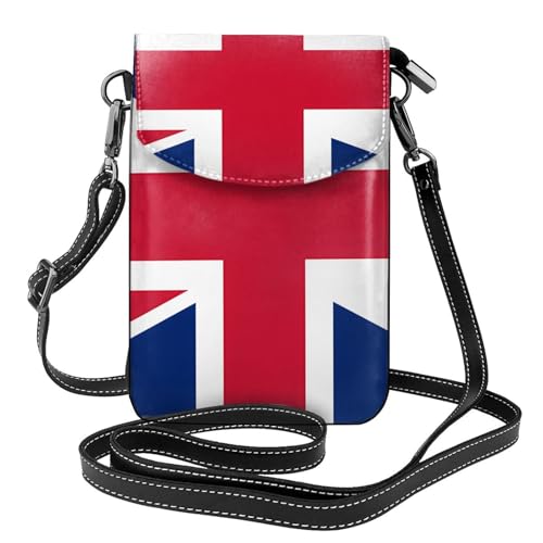 Leichte Umhängetasche mit britischer Flagge, mehrere Taschen, mit Magnetverschluss, geeignet für Reisen und den täglichen Gebrauch von BOAIHH