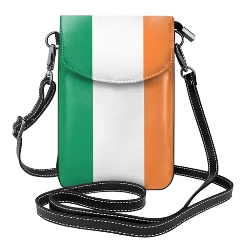 Leichte Umhängetasche mit irischer Flagge, mehrere Taschen, mit Magnetverschluss, geeignet für Reisen und den täglichen Gebrauch von BOAIHH