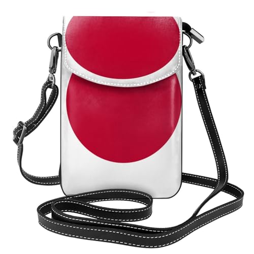 Leichte Umhängetasche mit japanischer Flagge, mehrere Taschen, mit Magnetverschluss, geeignet für Reisen und den täglichen Gebrauch von BOAIHH