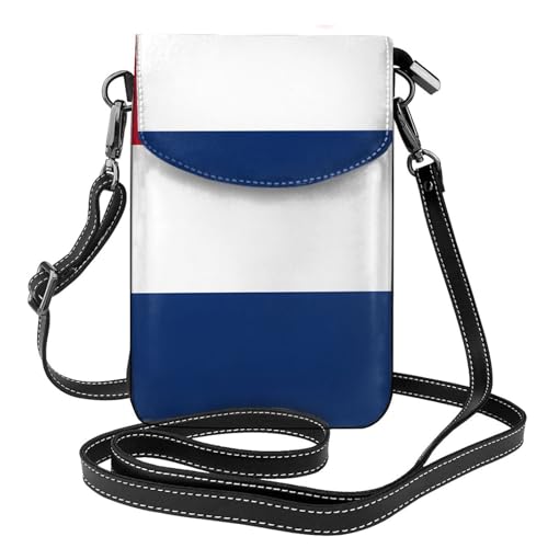 Leichte Umhängetasche mit niederländischer Flagge, mehrere Taschen, mit Magnetverschluss, geeignet für Reisen und den täglichen Gebrauch von BOAIHH