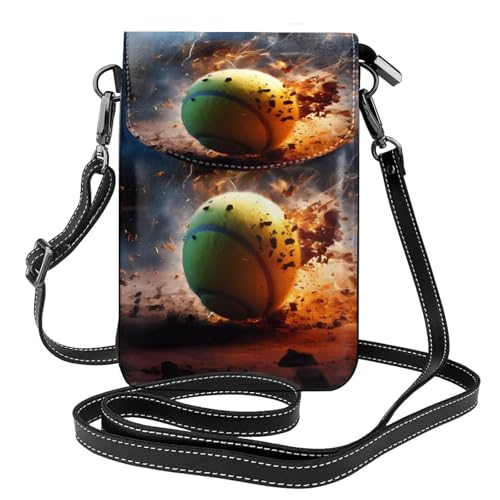 Lightning Tennis Multi Pocket Leichte Umhängetasche mit Magnetverschluss Geeignet für Reisen und den täglichen Gebrauch von BOAIHH