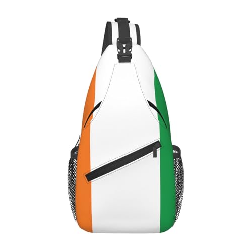 Umhängetasche mit Flagge der Elfenbeinküste, langlebig, großes Fassungsvermögen, leicht und atmungsaktiv, geeignet für verschiedene Veranstaltungsorte im Freien von BOAIHH